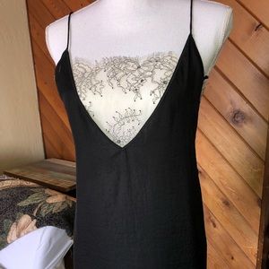 Free People Slip Top w Lace Bandeau